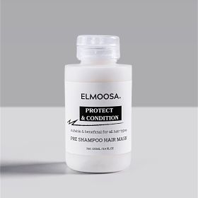 ELMOOSA Pre Shampoo Hair Mask,100ml&300ml Keratin & Macadamia Ternifolia Seed Oil,Intensively Moisturizes Hair (capacity: 100ml)